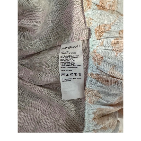 Zimmerman The Lovestruck V-Neck Mini Dress
Never worn WITH Tags - Picture 6 of 8